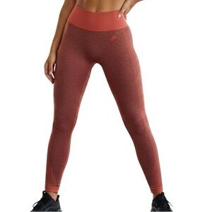Pursue Fitness Adapt Seamless Leggings‎ Coral Quartz High Waisted Size Large